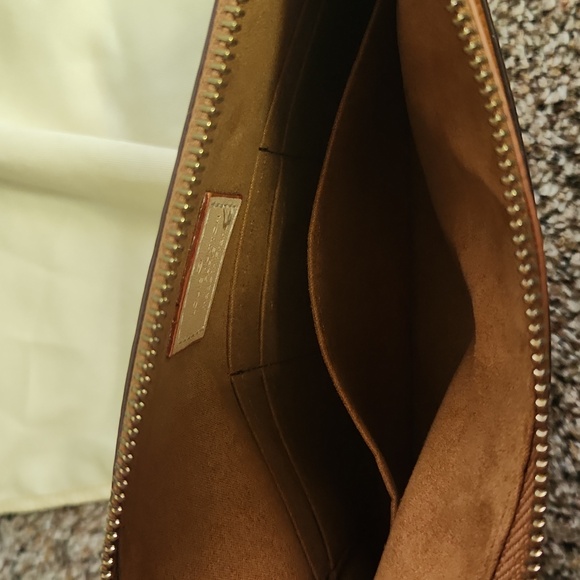 Louis Vuitton Brown and Tan Monogram Pouch - Picture 6 of 6